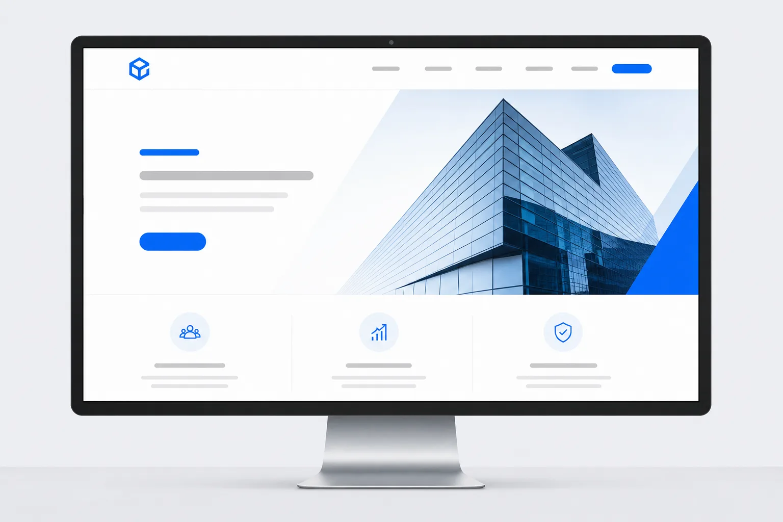 Aperçu d'un site vitrine professionnel conçu pour une entreprise à Aix-en-Provence